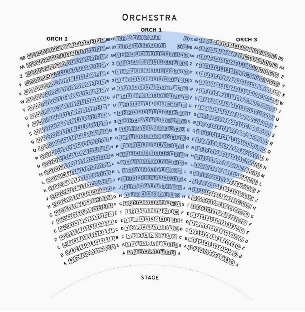 Orchestra Seating Chart