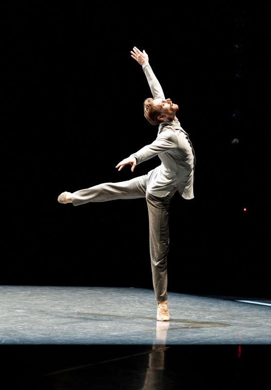 TheWindow_JamesKirbyRogers_websize James Kirby Rogers performs in The Window, reaching expressivly up while in a low arabesque.