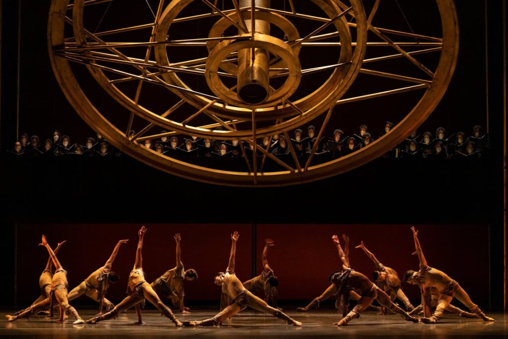 PNB company dancers in Kent Stowell's Carmina Burana. Photo © Angela Sterling.
