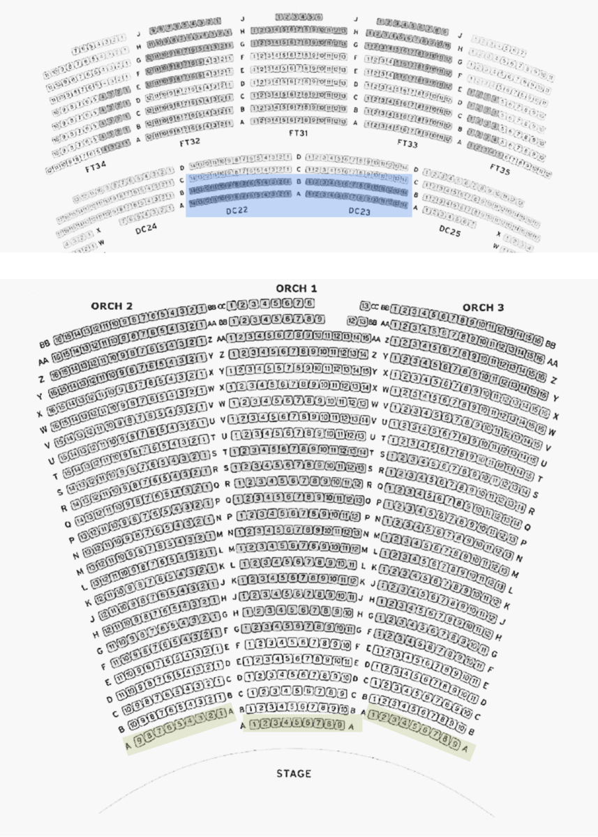 McCaw Hall Seating Chart