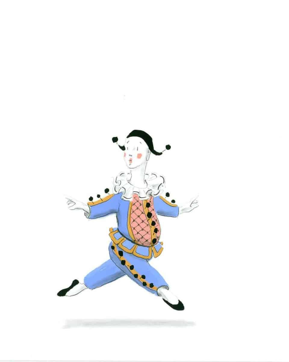 PNB-Nutcracker-Falconer-Sketch-Polichinelle