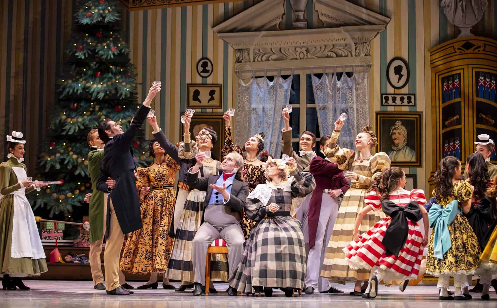 Party scene. George Balanchine's The Nutcracker®, choreography by George Balanchine © The George Balanchine Trust. Photo © Angela Sterling.