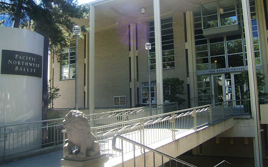Entrance of the Phelps Center