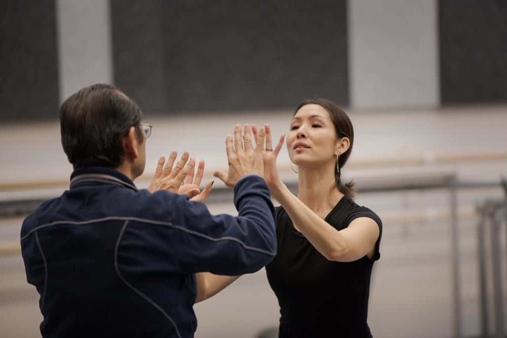 Dance for PD students in the classroom.